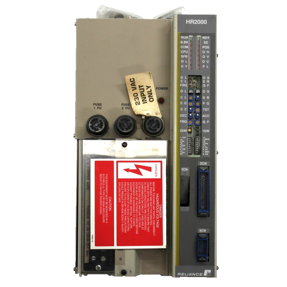 3RA2008U | Reliance Electric Brushless AC Servo Controller