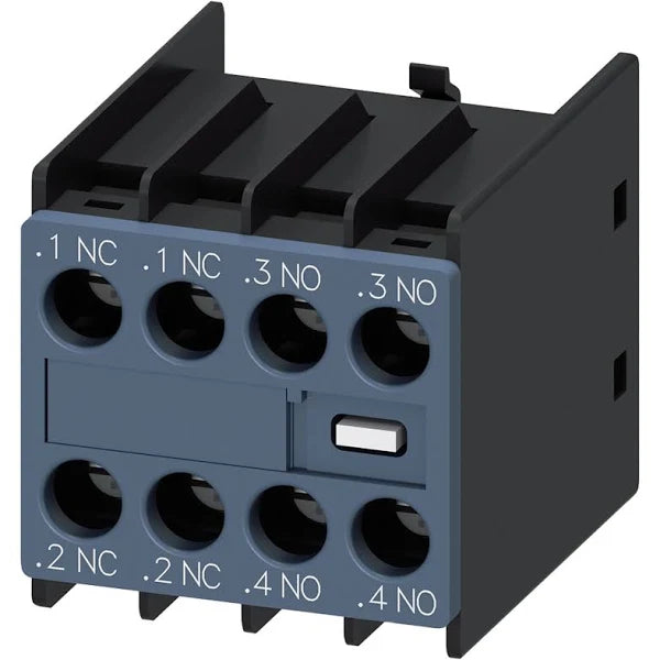 3RH2911-1HA22 | Siemens Aux. Switch Block, 2NO+2NC