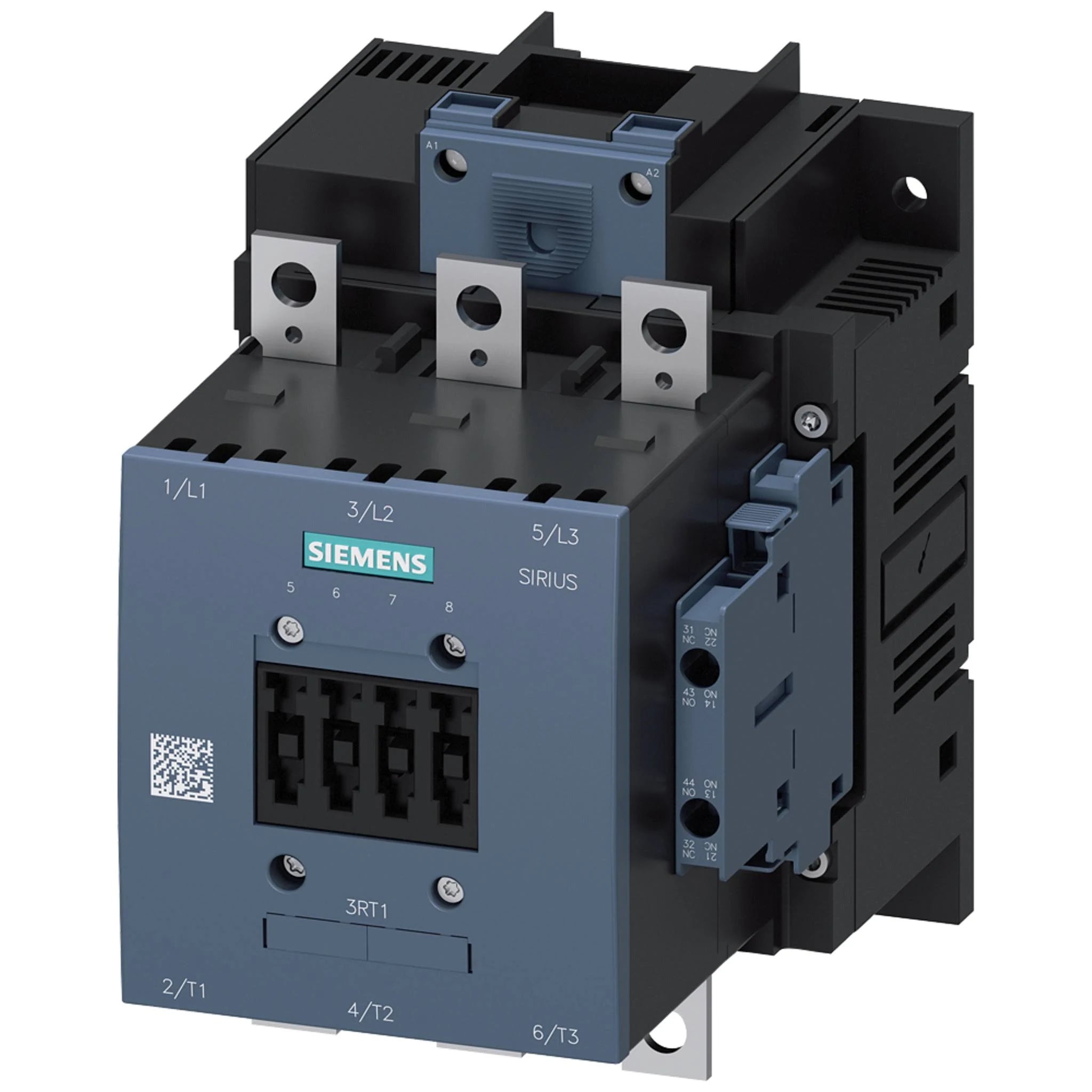 3RT1055-6AF36 | Siemens | SIRIUS Contactor, 3 Poles, 75kW / 400V, 2NO + 2NC