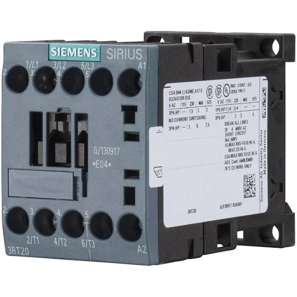 3RT2016-1BB41 |  Siemens Contactor, AC3:4kW 1NO 24VDC