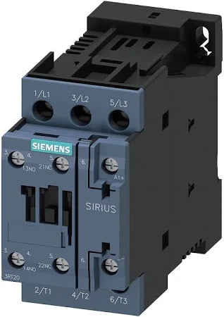 3RT2028-1BB40 | Siemens Contactor, AC3:18,5kW 1NO+1NC 24VDC