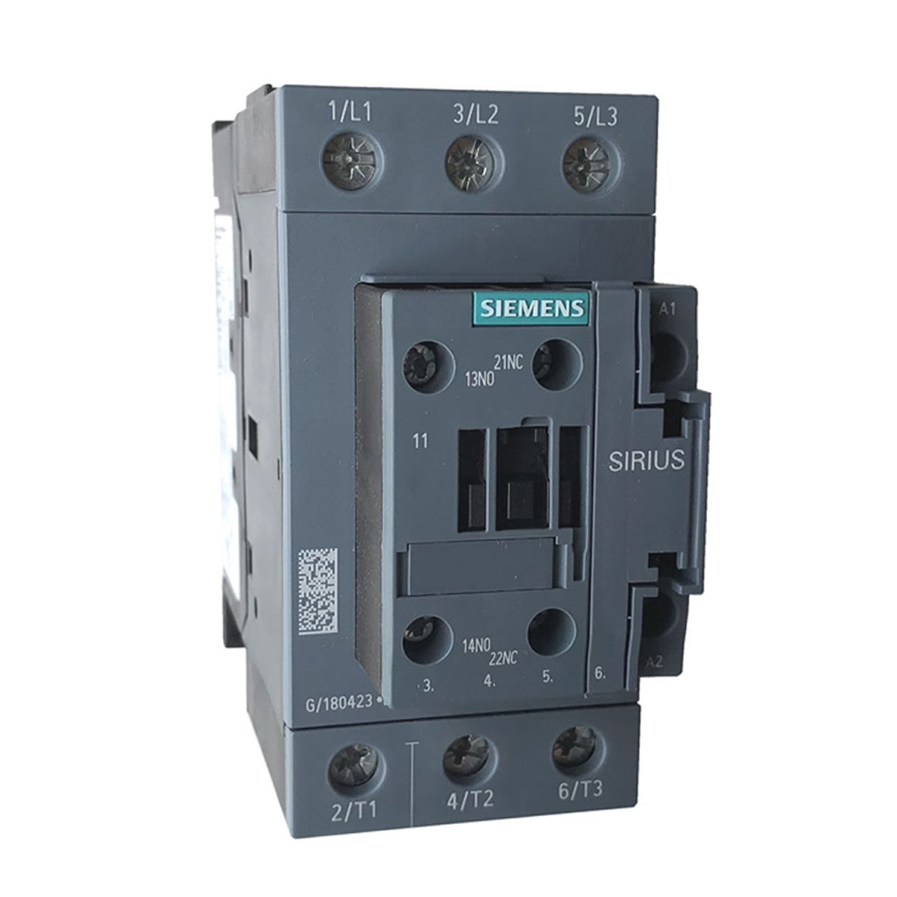 3RT2038-1NB30 | Siemens 3-Pole 80A Power Contactor with Varistor and Auxiliary Contacts