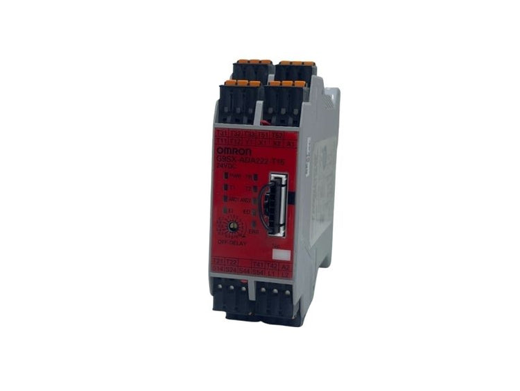 Omron G9SX-ADA222-T15-RC Safety Controller 24VDC DIN Rail SIL3 PLe
