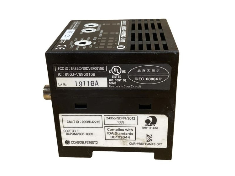 Omron V680-HAM42-DRT RFID Controller for Automation Systems