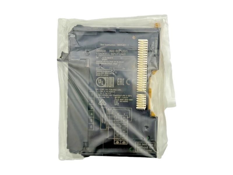 Load Cell Input Modules Omron NX-RS1201 Load Cell Input Module | Fast Shipping