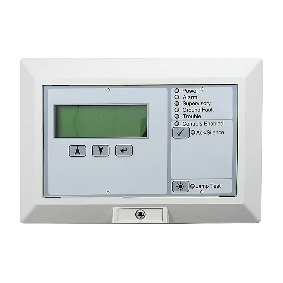 K-RLCD-C | Kidde R-Series LCD Text Annunciator with Common Controls