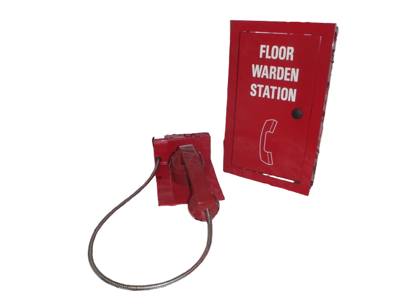 6830-NY-S4 | Edwards Signaling Four-State Remote Telephone Warden Station Surface Mount