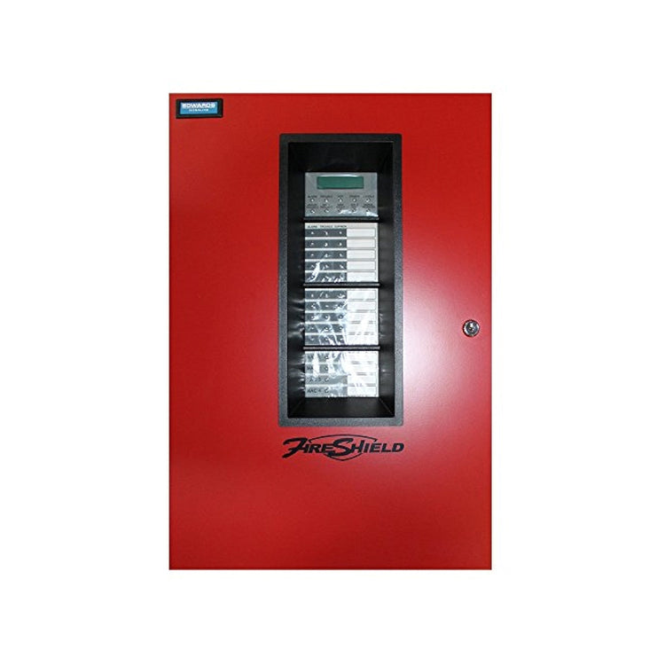 E-FS1004RD | Edwards EST Fireshield 10-Zone Conventional Fire Alarm Control Panel