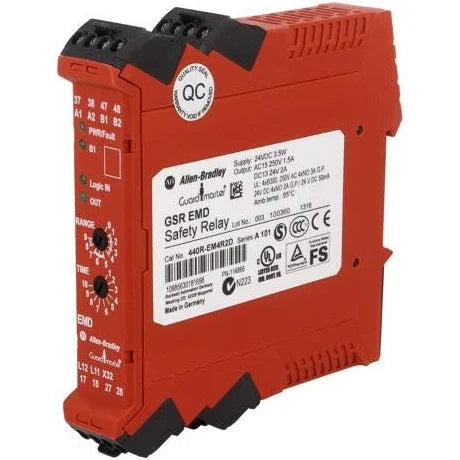 Emd Module Card Allen-Bradley 440R-EM4R2D Safety Module | Ships Fast