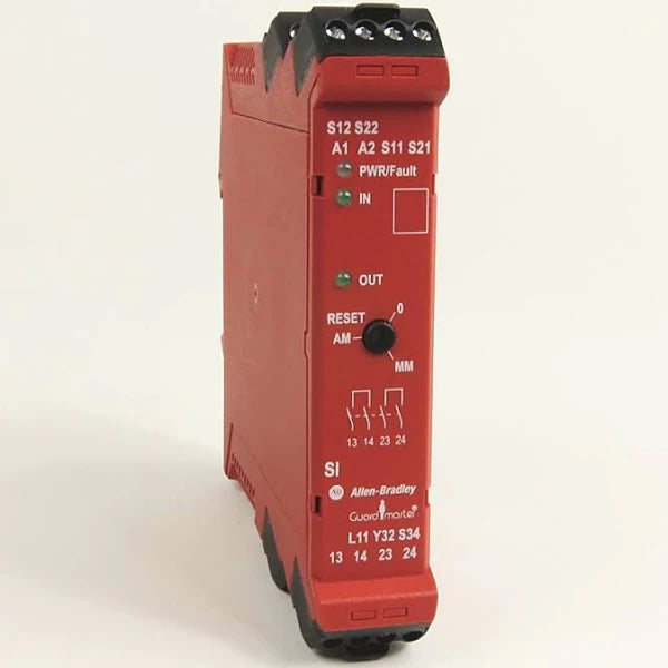 440R-S12R2 | Allen-Bradley Guardmaster Single Input Safety Relay, 24V DC