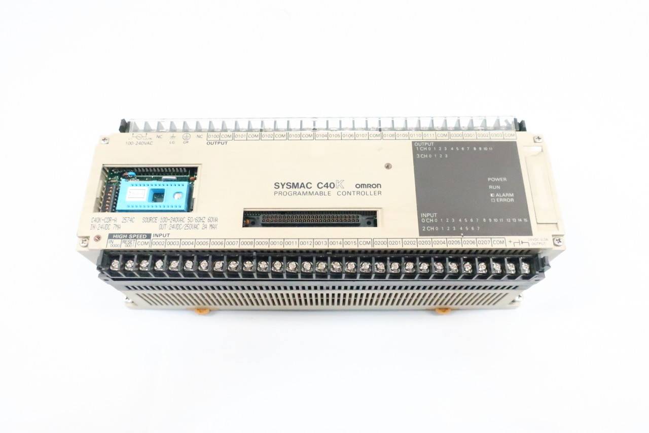 C40K-CDR-A | Omron Programmable Logic Controller 100-240 VAC