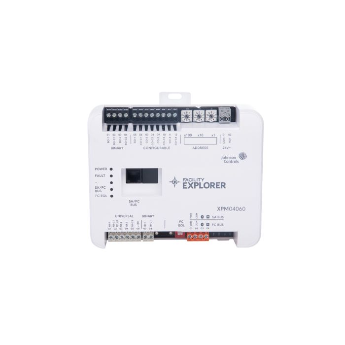 Johnson Controls F4-XPM04060-0 Facility Explorer 10-Point Input/Output Expansion Module with BACnet MS/TP