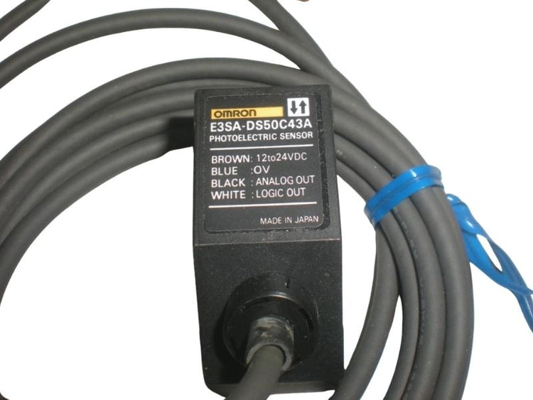 Omron E3SA-DS50C43A Photoelectric Sensor Diffuse Reflective 50cm 24VDC Industrial Detection