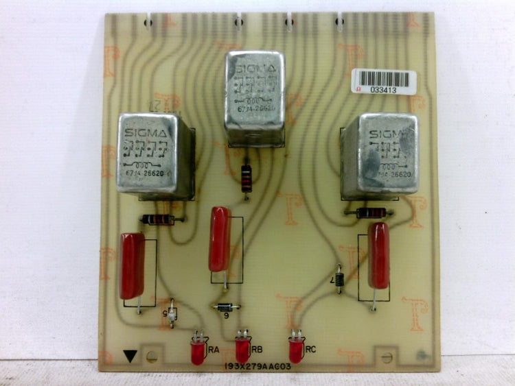 193X279AAG03 | General Electric Low Level Relay Card