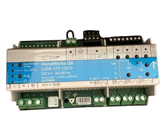 Lutron Rack Lutron LQSE-4T5-120-D PLC Control Module | Fast Shipping