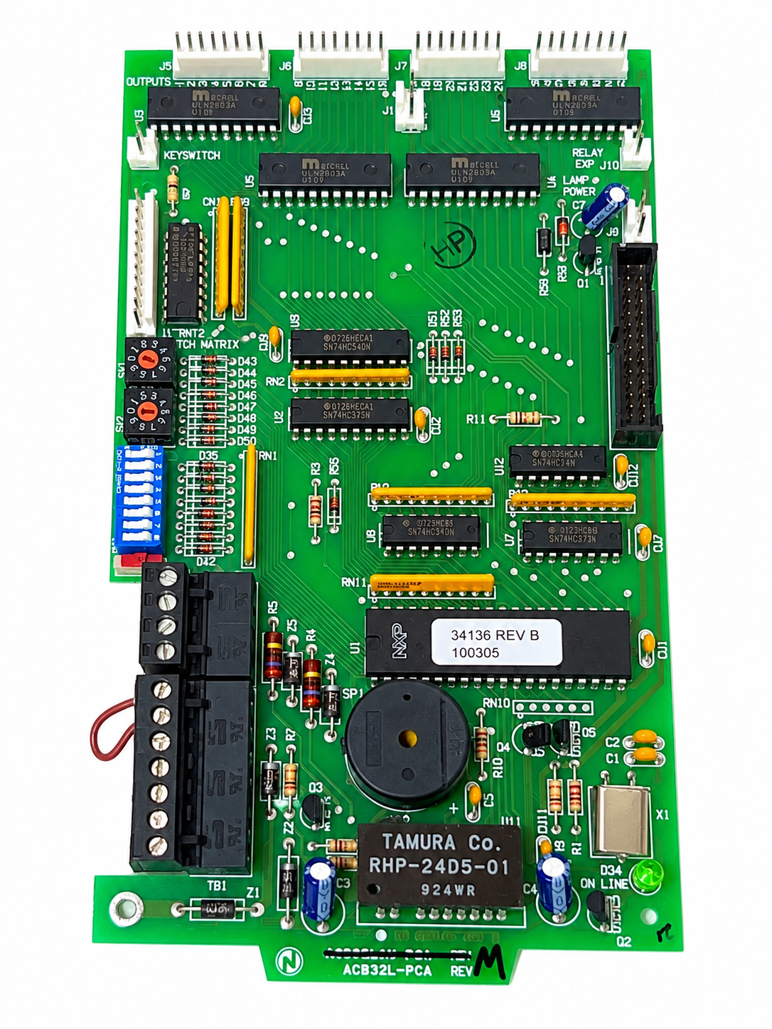 Notifier LDM-32 32-Point Lamp Driver Annunciator Control Module