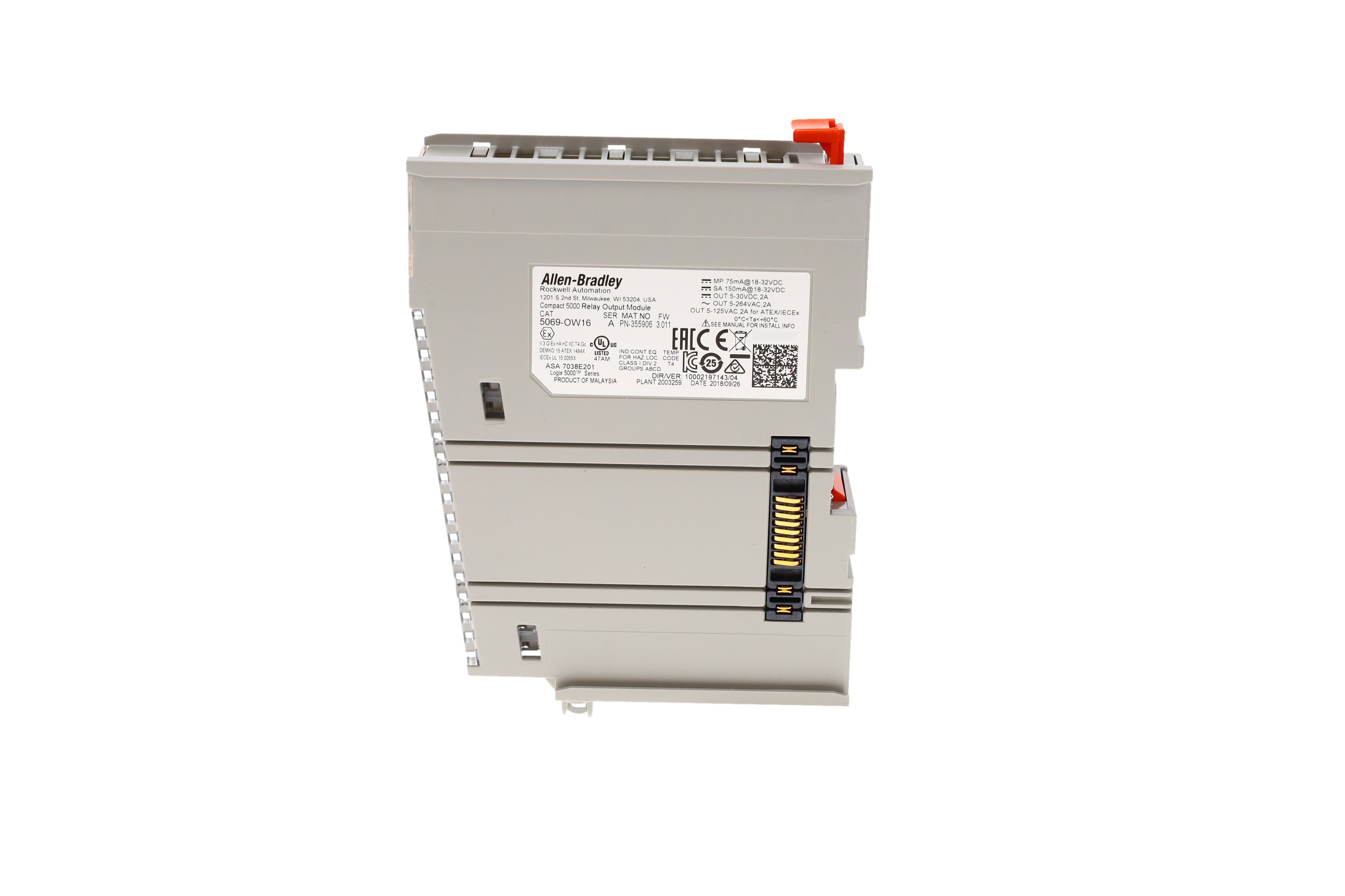 5069-OW16 | Allen-Bradley 5069 Compact I/O 16-Ch Relay Output