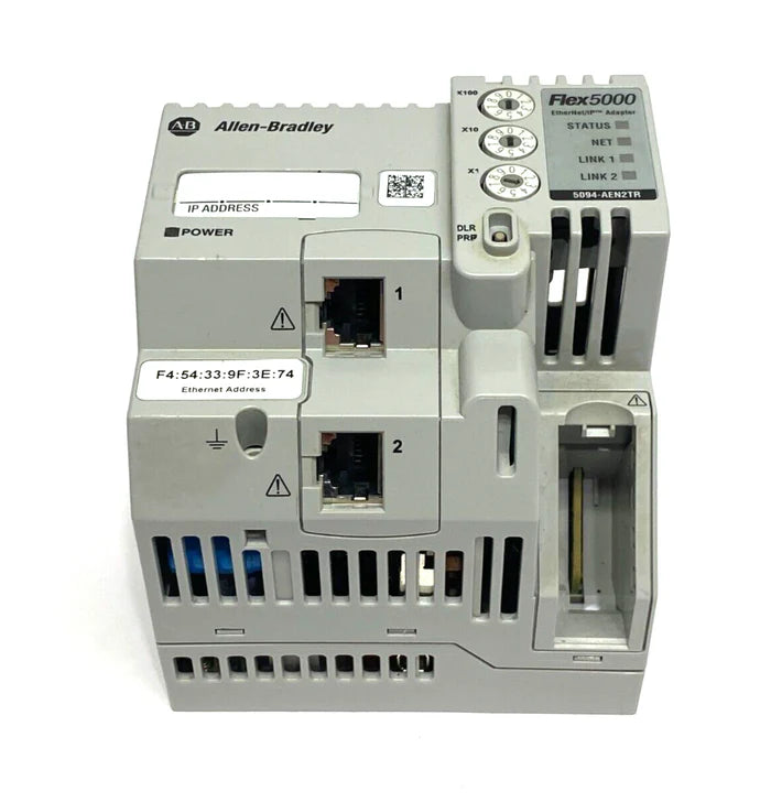 5094-AEN2TR | Allen-Bradley Flex 5000 Dual-Port EtherNet/IP Adapter Module