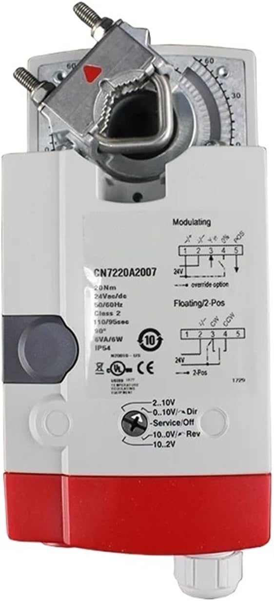 CN7220A2007 | Honeywell Modulating or On-Off Damper Actuator 20Nm, 24V AC/DC, Non-Spring Return