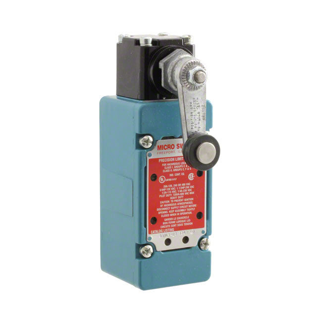 51ML1-E1 | Honeywell Heavy-Duty SPDT Limit Switch with Roller Lever, 20A 600VAC