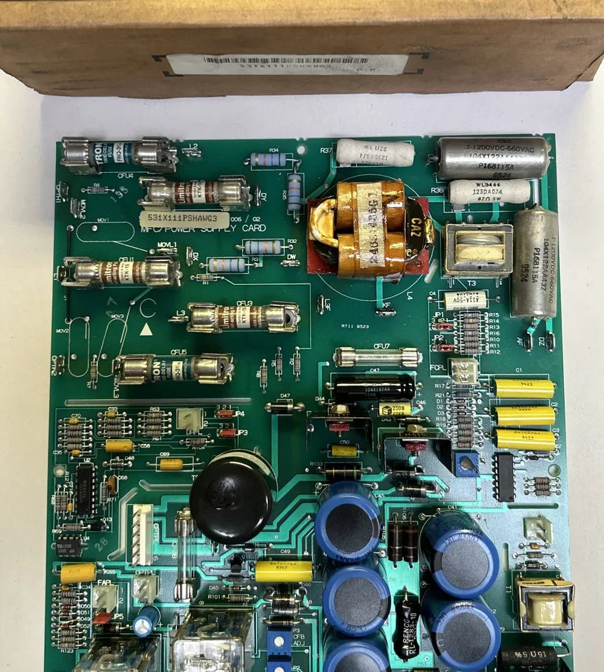 531X111PSHAWG3 | General Electric Motor Field Control and Power Supply Board