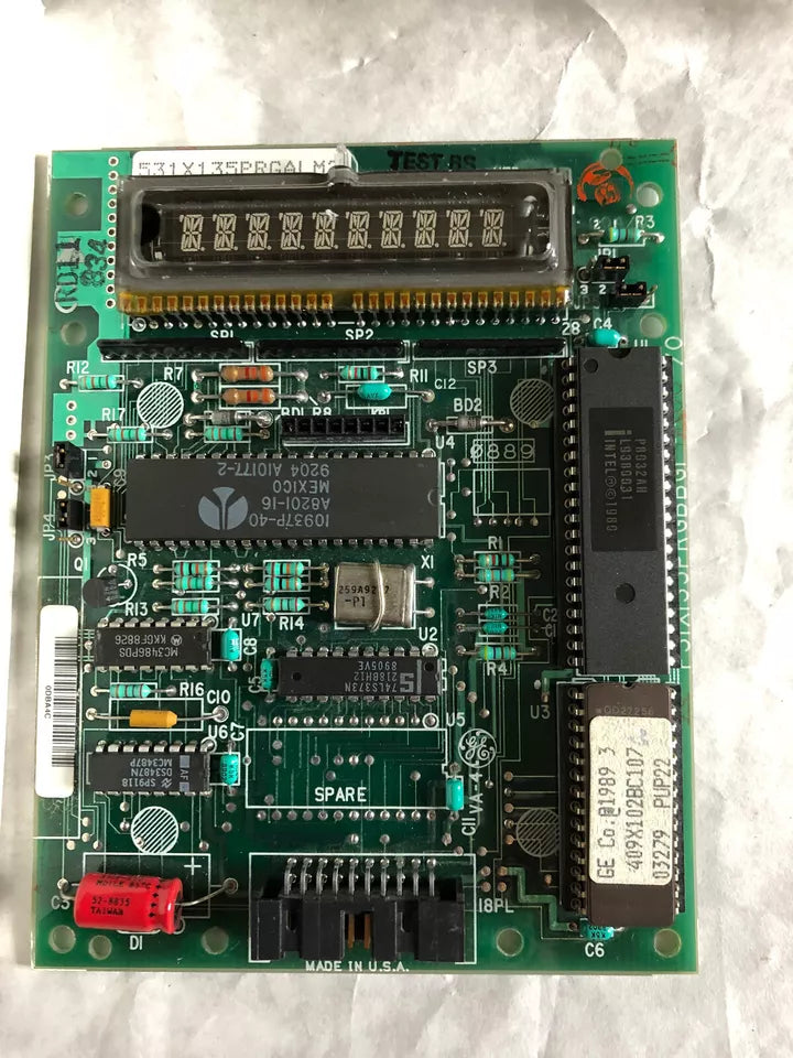 531X135PRGALM2 | General Electric Program Board