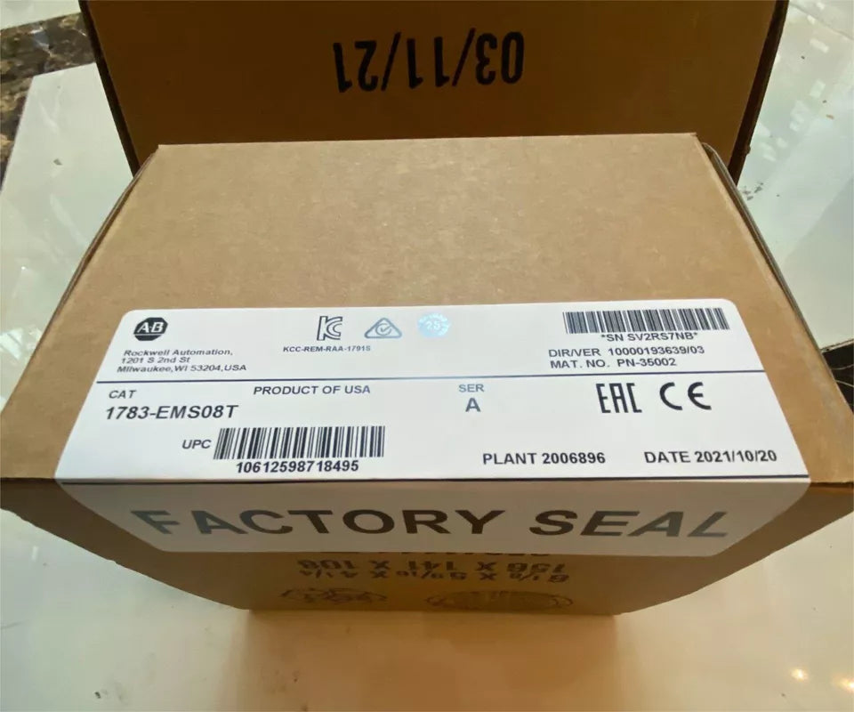 1783-EMS08T | Allen-Bradley Stratix 6000 Entry-Level Managed Switch 8-Port RJ45 10/100, 1-SFP GB Slot