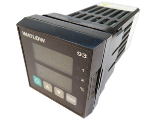 Watlow 93BB-1DA0-00RR Series 93 Autotuning Temperature Controller with Relay Output and Dual Red Displays
