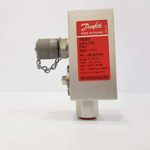 Danfoss 061B7000 MBV 5000 Pressure Test Isolation Valve G1/4 120 Bar Minimess Flange