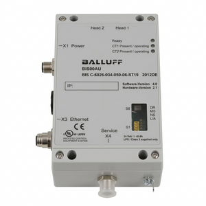 Balluff BIS00AU Ethernet/IP LF RFID Processor BIS C Dual Channel