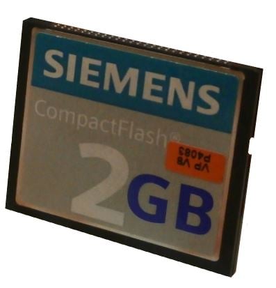 6ES7648-2BF01-0XF0 | Siemens Compact Flash 2 GB