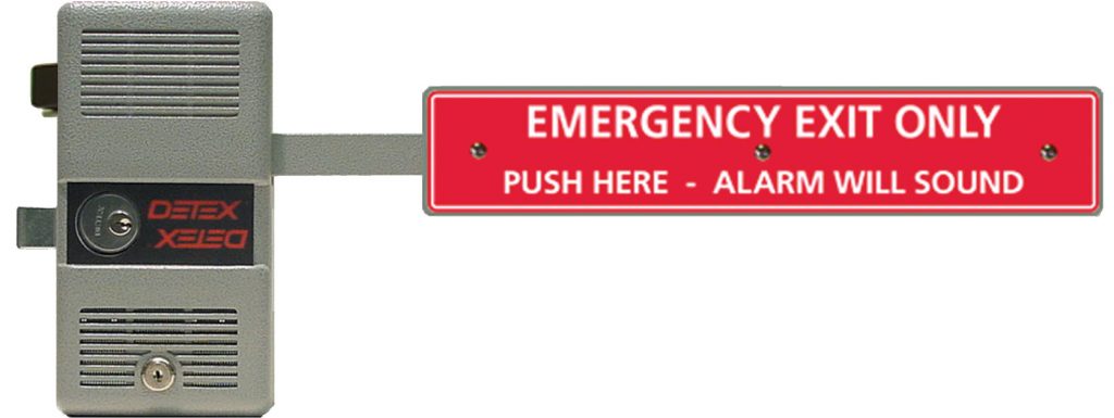 ECL-600 | Detex Fire-Rated Relatching Exit Control Lock with 100 dB Alarm