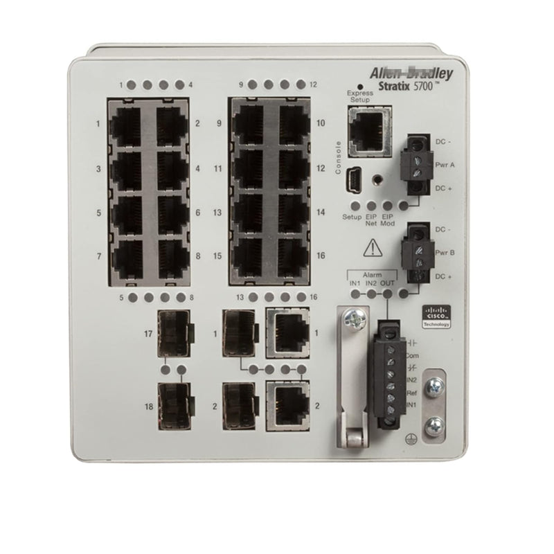 1783-BMS20CL | Allen-Bradley Stratix 5700 Ethernet Switch 18-FE, 2-FE RJ45/SFP