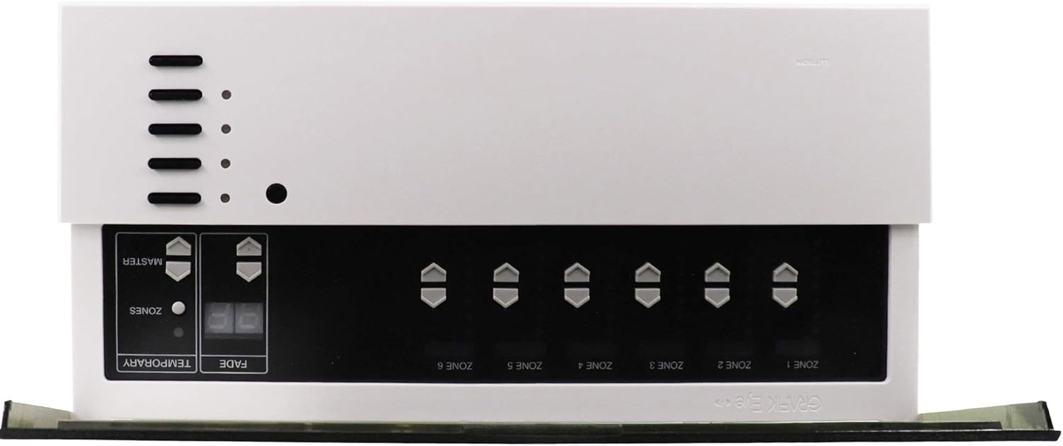 GRX-3106-T-WH | Lutron 6-Zone GRAFIK Eye Lighting Control Unit in White