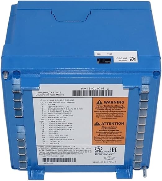 RM7840G1014 | Honeywell Flame Safeguard Burner Control Module with Microprocessor