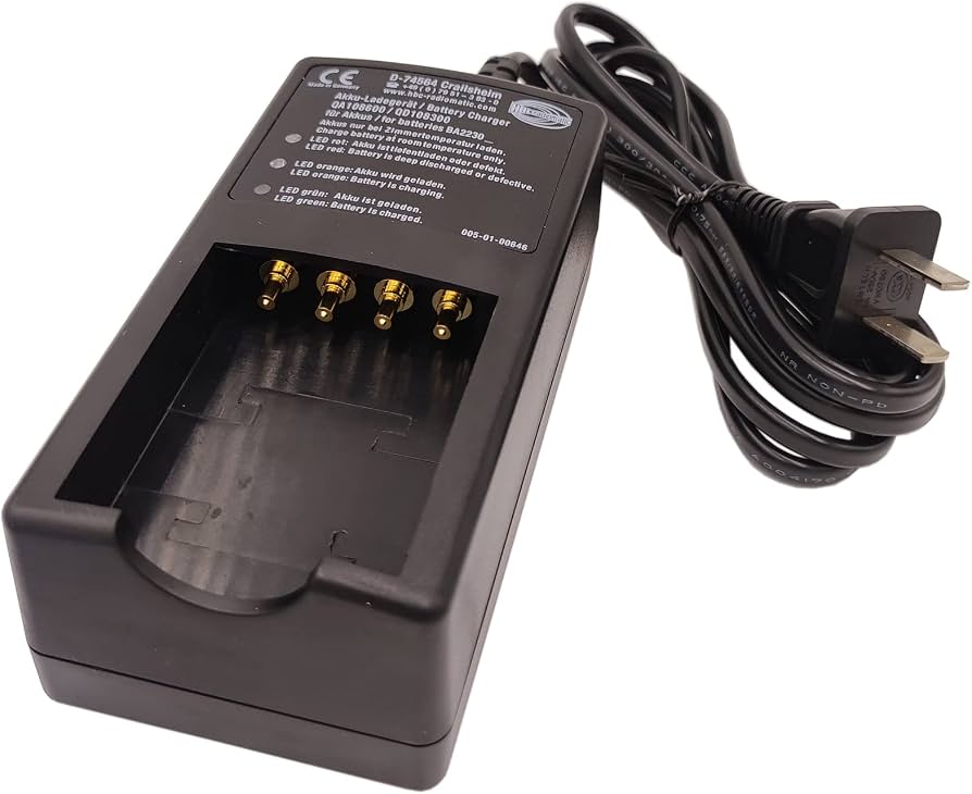 HBC-Radiomatic QA108600 AC Charger for BA2230 Series NiMH Batteries