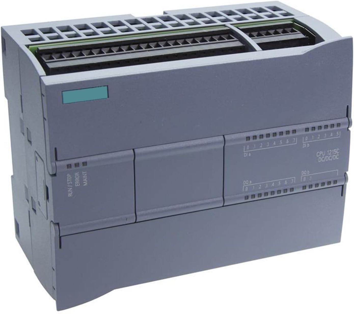 Siemens 6ES7215-1AG40-0XB0 Compact PLC Controller, SIMATIC S7-1200 CPU1215C, 28 I/O, Dual PROFINET
