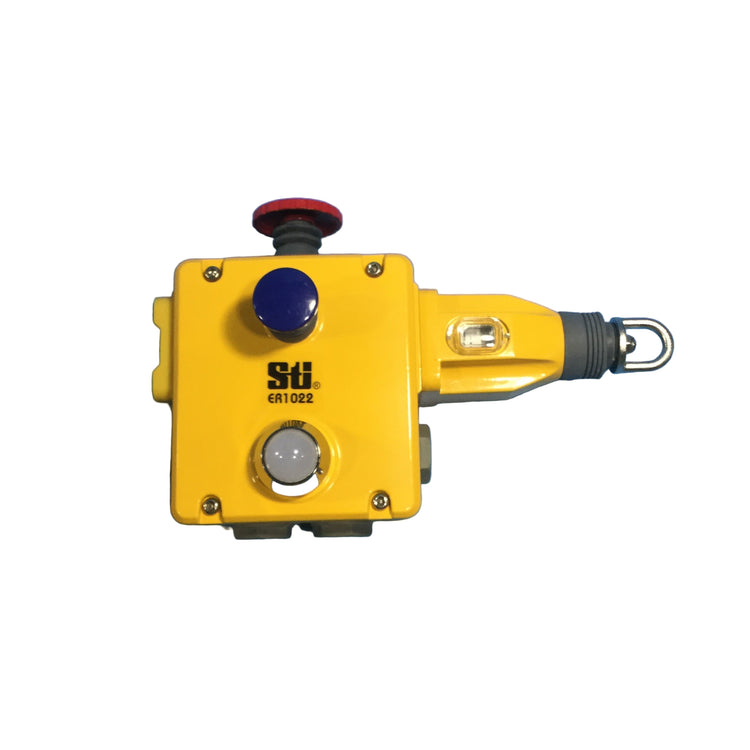 44506-6420 | Omron Cable Pull Safety Switch with E-Stop and Indicator Beacon