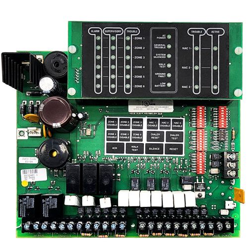 SK-6324 | Silent Knight 6-Zone Fire Alarm Control Panel 24VDC