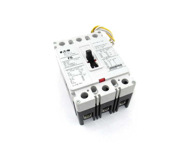 FG3225S18 | Eaton FG Frame 225A 3-Pole Molded Case Circuit Breaker