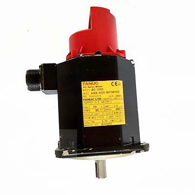 A06B-0034-B075#0008 | FANUC AC Servo Motor B6/2000 with A32B Encoder, 0.9 kW, 2000 RPM
