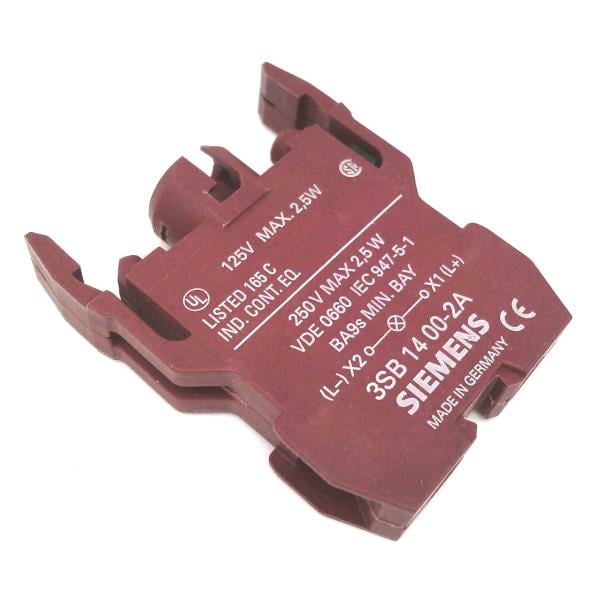 3SB1400-2A | Siemens Lamp Socket 22 & 30mm