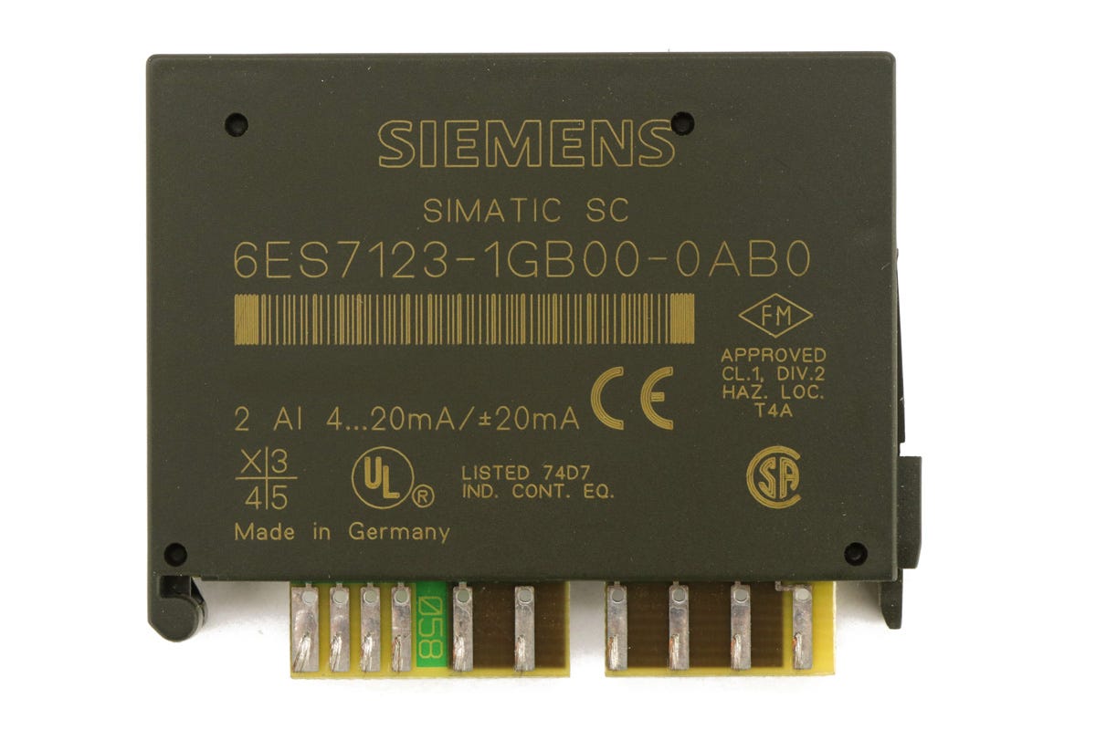 6ES7123-1GB00-0AB0 | Siemens SIMATIC SC Electronic Submodule