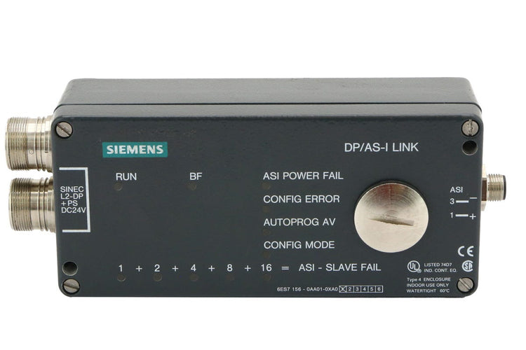 6ES7156-0AA01-0XA0 | Siemens Simatic DP PROFIBUS/AS-I Field Bus Coupler