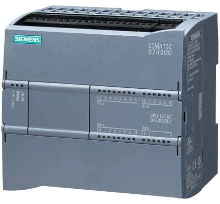 6ES7214-1HG40-0XB0 | Siemens CPU 1214C Controller, 26I/O 100kb DC