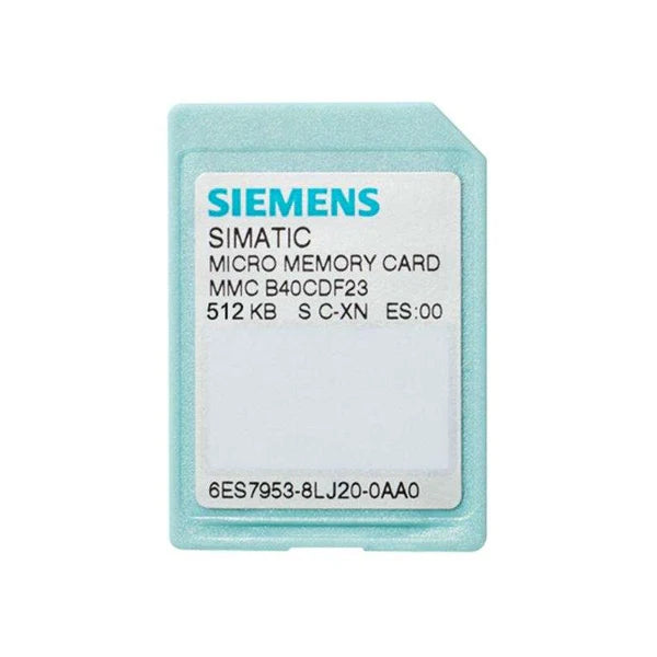 6ES7953-8LJ20-0AA0 | Siemens S7 Micro Memory Card, 512KB