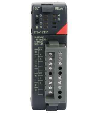 D2-12TR | Automation Direct 6-24VDc Relay Output Module