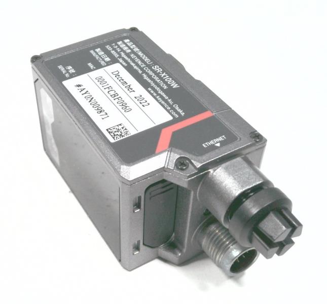 SR-X100W | Keyence Autofocus Code Reader, 1.4MP CMOS, Wide Field, IP67, 24 VDC