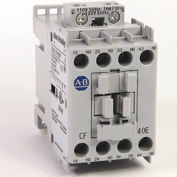 700-CF400D | Allen-Bradley MCS-CF IEC Control Relay, 4 N.O., 110/120V