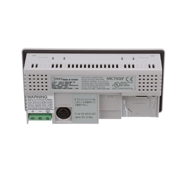 HG1F-SB22BF-W | Idec HMI 4.6" Touchscreen Monochrome